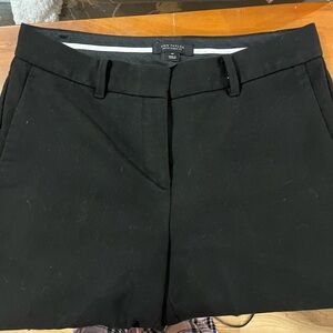 Ann Taylor Women's Black Seasonless Stretch Pants Curvy Fit Straight Leg